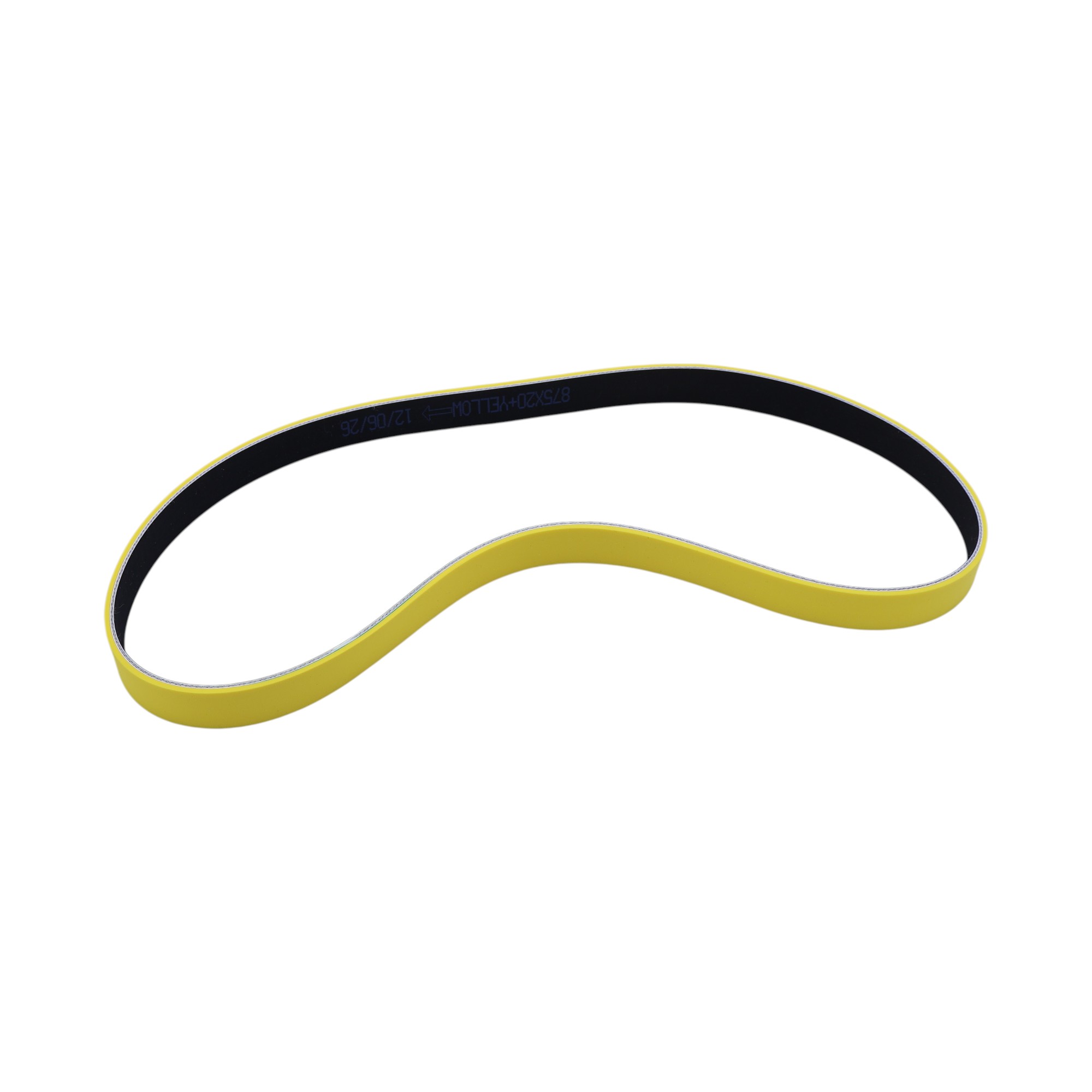 4CB05476 - FLAT BELT YELLOW COVER